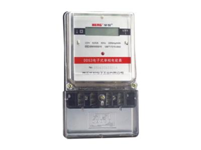 Medidor estático de energía monofásico DDS3(LCD)