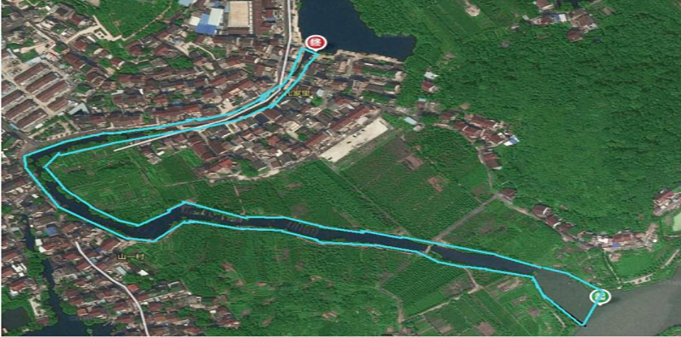 Proyecto de restauración ecológica en el río Kongjia, distrito de Bingjiang, Hangzhou